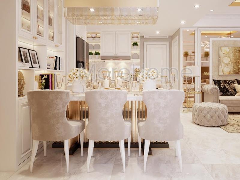  Thiết kế thi công nội thất chung cư 1050 Bình Thạnh -  Nhà chị Lài
