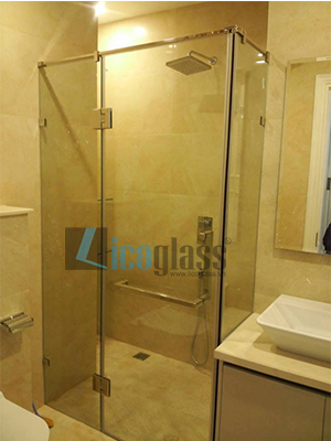  Vách tắm kính cường lực tại chung cư An Bình City