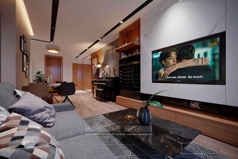 Trang trí nội thất chung cư trẻ trung, sang trọng và đẳng cấp
