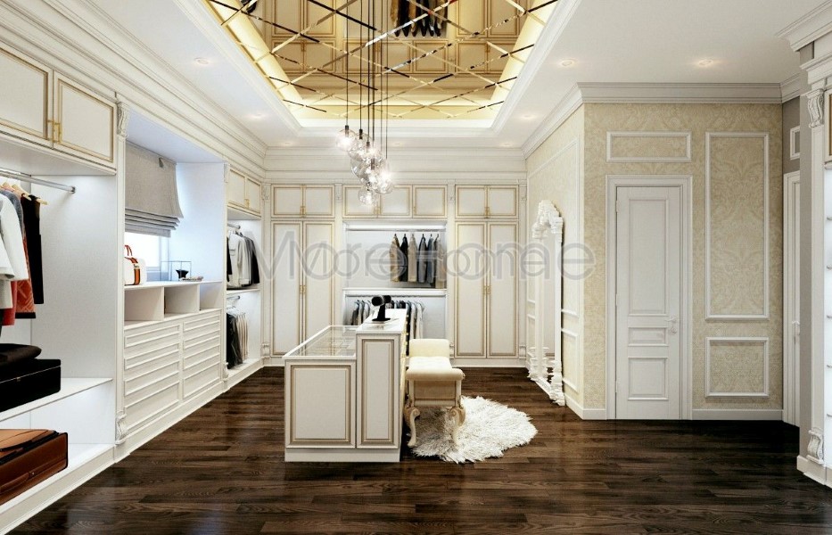 Thi công nội thất chung cư phong cách tân cổ điển