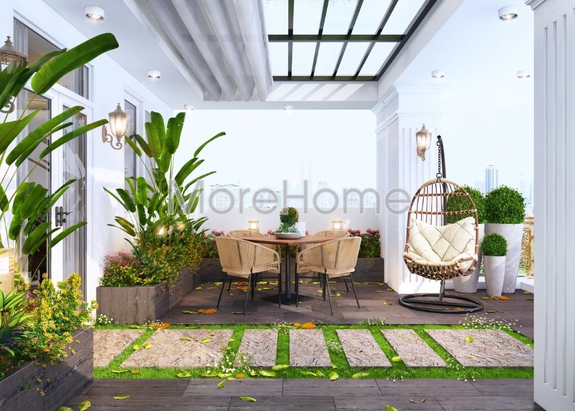 Thi công nội thất chung cư phong cách tân cổ điển