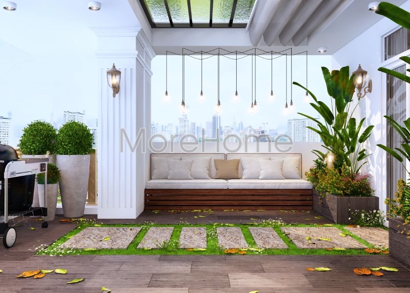 Thi công nội thất chung cư phong cách tân cổ điển